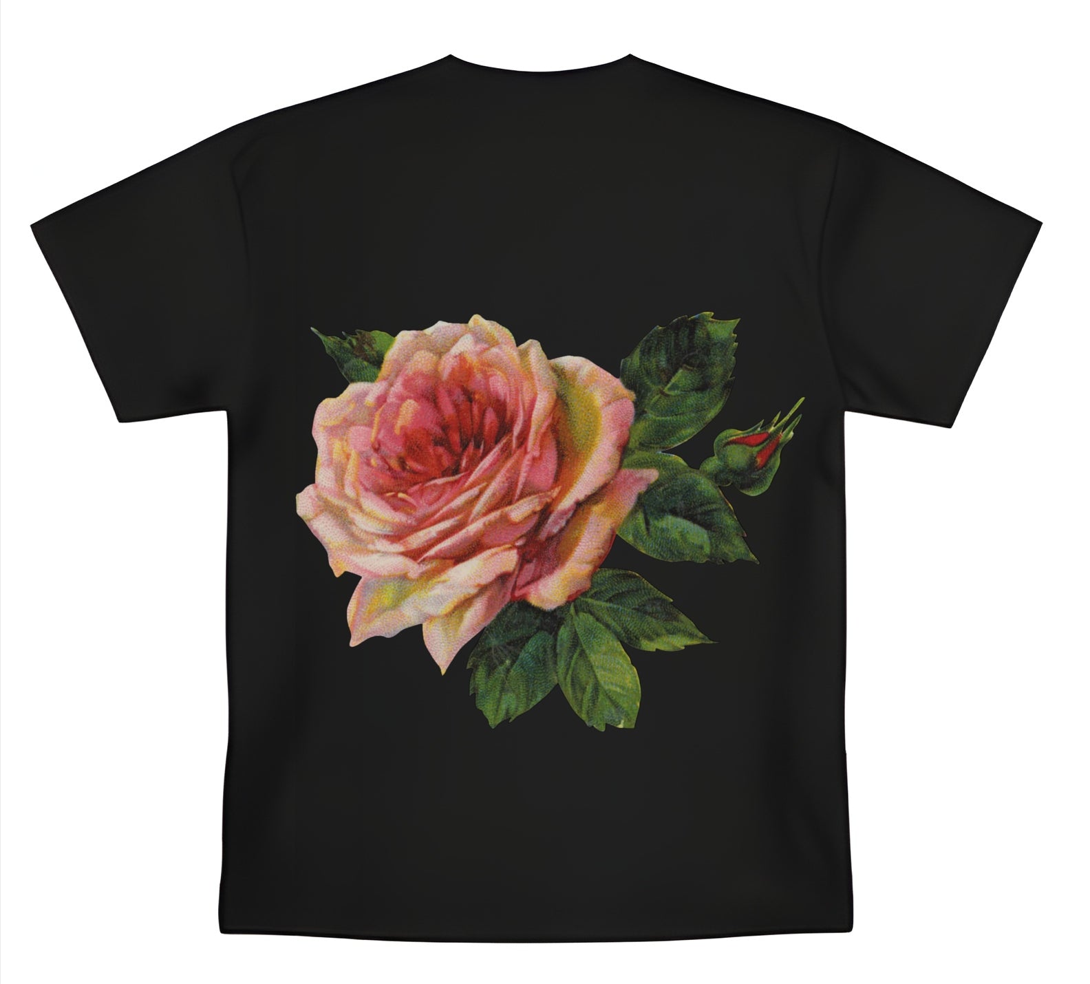  Rose Bloom Graphic T-Shirt