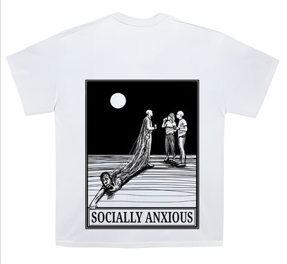 Socially Anxious Graphic T-shirt