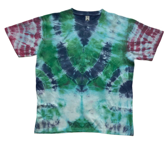 Tribal Forest Tie-Dye T-Shirt