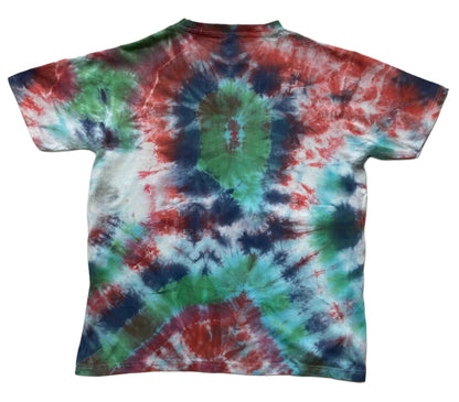 Vivid Harmony Spiral Tie-Dye T-Shirt